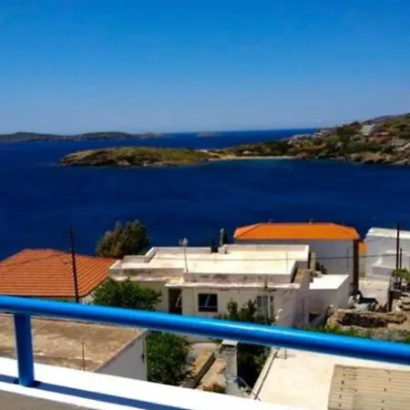 White & Blue Apartment Batsi  Exterior photo
